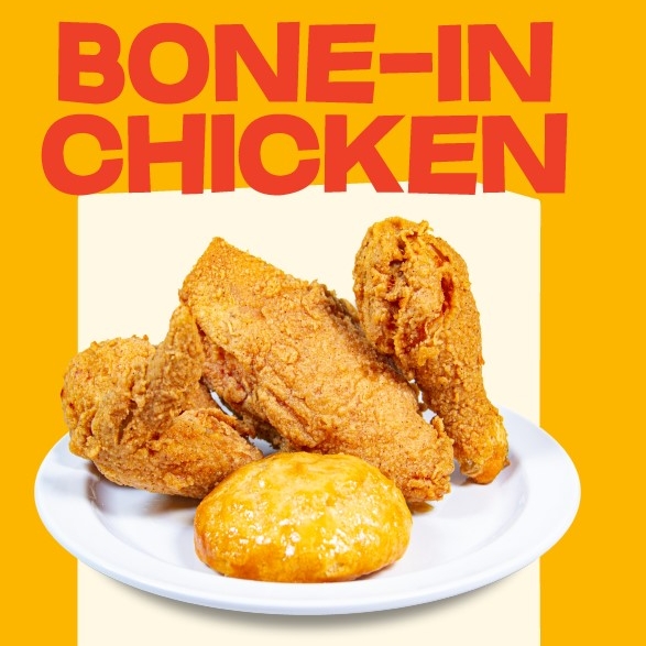 3PC Chicken with Honey Biscuit